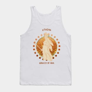 Athena goddess of wisdom and warfare Tank Top